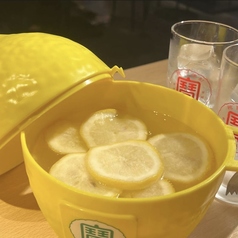 スーパー桶レモンサワー