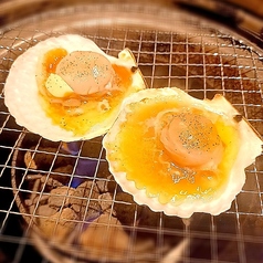 北海道産 殻付き帆立 2枚