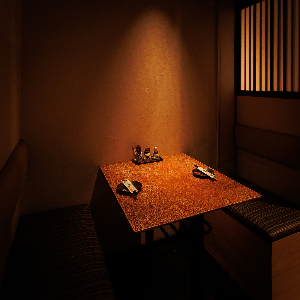 【個室】2名様からご利用頂ける、少人数用の個室もご用意！