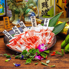 沖縄ブランド豚5種盛しゃぶしゃぶ鍋