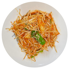 キムチもやし炒め