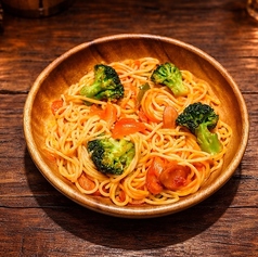 ギルド飯・温野菜ナポリタン