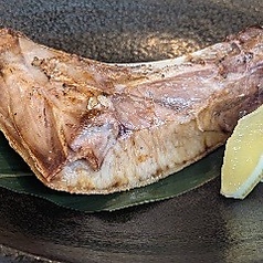 マグロかまの炙り焼き