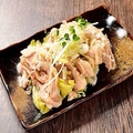 料理メニュー写真&nbsp;蒸し鶏のネギ油