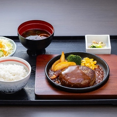 スギモトハンバーグ膳 デミグラスソース