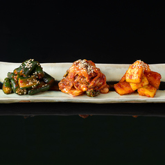 キムチ盛り合わせ