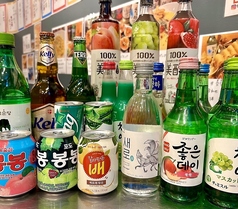 種類豊富な韓国焼酎♪