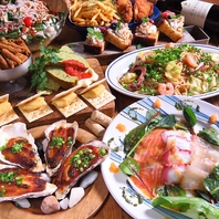 牡蠣や海鮮のメニュー多数ご準備！！