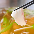 料理メニュー写真&nbsp;瀬戸内産鯛のしゃぶしゃぶ