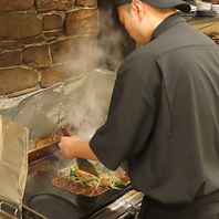 間近で感じる”鉄板技”