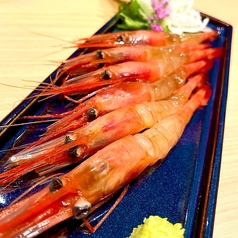 甘エビのサクラ醤油漬け