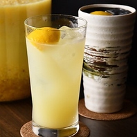 自家製オリジナルサワーも豊富に取り揃えてます♪