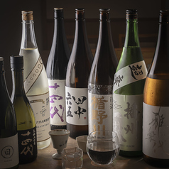 全国から選りすぐりの日本酒で乾杯