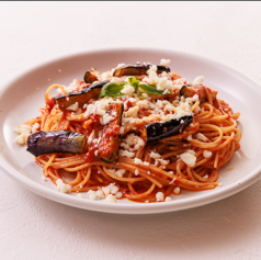 ナスとモッツァレラチーズ