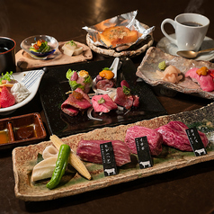 銀の桃のコース写真