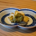 料理メニュー写真&nbsp;国産 蒸しあわび ~肝ソースで～
