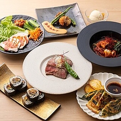 梅田韓国料理と二色鍋 かん菜のコース写真