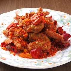 鶏肉のスパイシー揚げ
