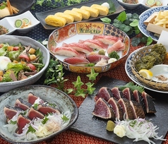 藁焼き鰹たたき 明神丸 岡山本町店のコース写真