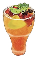 マンゴーとミックスベリーのミュール