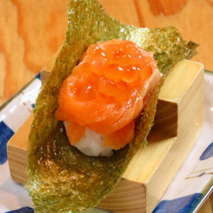 サーモン親子寿司