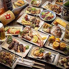 力丸 炉ばた焼 煉瓦 力丸亭のコース写真