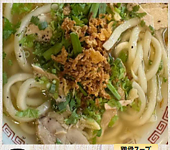 28　鶏肉のうどん