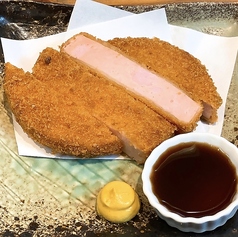 厚切りハムカツ