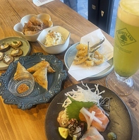 様々なジャンルが融合する美しい創作料理