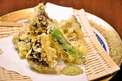 大分県産椎茸の天ぷら