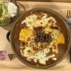 チーズ焼きオムライス