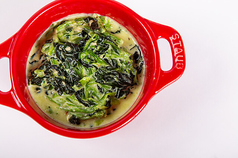 クリームスピナッチ　　CREAMED SPINACH 