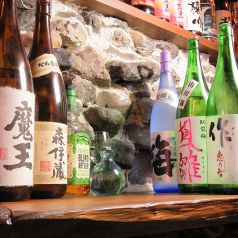 人気の日本酒・焼酎が勢ぞろい！