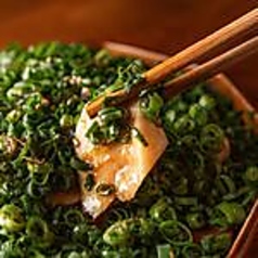 地鶏むねみたたき 日向夏ポン酢