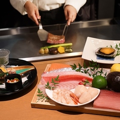 鉄板焼き~雅~(ランチ)米沢牛鉄板焼きを含む全5品
