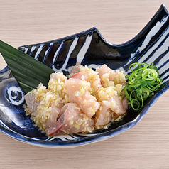 ぶりのねぎ塩ごま油