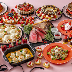 テラスレストラン　ヒルトン成田のコース写真