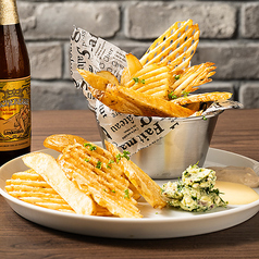 ディップで食べる自家製ポテトフライ　ポテトコンボ　シングル