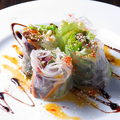 料理メニュー写真&nbsp;本日おまかせ生春巻き