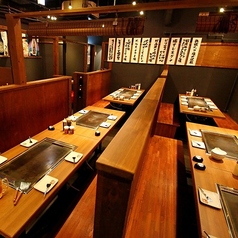 貸切もMAX70名様までご利用可能。 半個室風なのでお席は若干区切られる可能性あり。詳細はお問合せください。