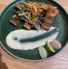 宮城サーモン藁焼き