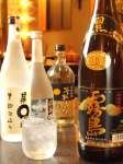 焼酎も豊富でキープもできます