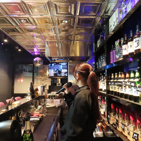 鉄板焼きとお酒を愉しめる◎栄にある「ネオスナック風」のカフェ＆バー♪