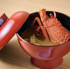 伊勢海老のお吸い物