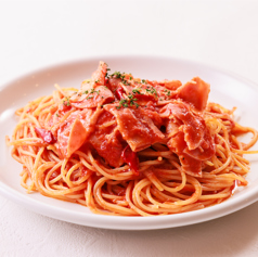 ベーコンのアラビアータ