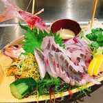 当店名物!!活ぐるくんの姿造り