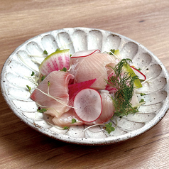 【サクサク醤油で食べる】おさしみ　ブリ