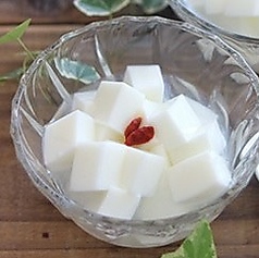 自家製杏仁豆腐