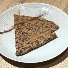 シナモンショコラのクレープ