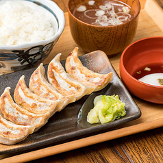 肉汁焼餃子定食